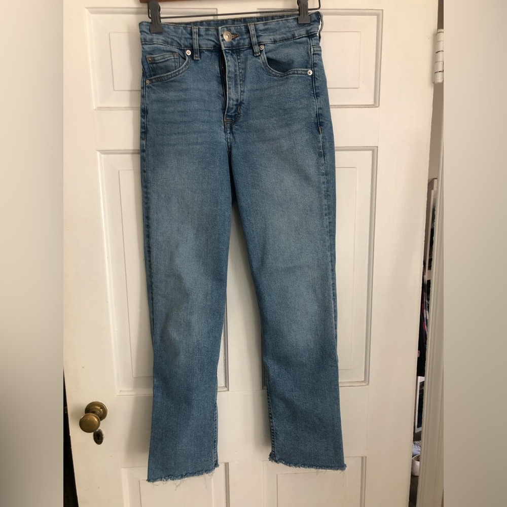 H&M Light Blue Straight Leg Women's Jeans